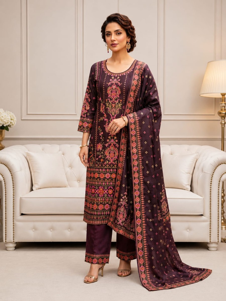 100% Pure Cotton Printed Outfit Set